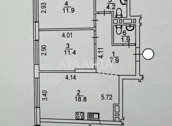 2-комнатная квартира по адресу ул. Всеволода Змиенка (площадь 56,1 м²) - imageAlt 24 2-комнатная квартира по адресу ул. Всеволода Змиенка (площадь 56,1 м²) - Atlanta.ua - imageAlt 24