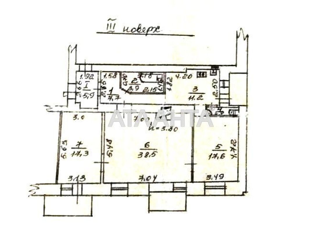 3-кімнатна квартира за адресою вул. Відрадна (площа 108 м²) - Atlanta.ua - фото 6
