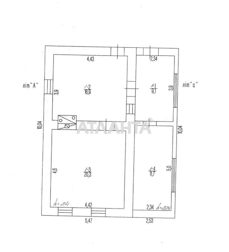 House by the address st. Tsentralnyy 1 y per (area 79 m²) - Atlanta.ua - photo 10