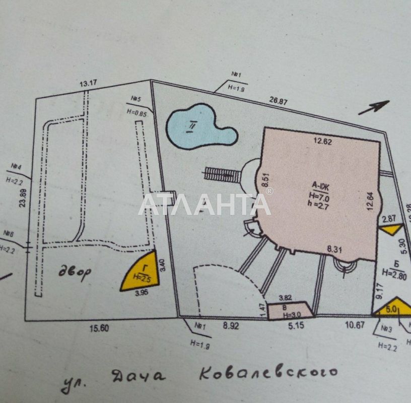 Дом по адресу ул. Дача Ковалевского (площадь 361,2 м²) - Atlanta.ua - фото 22