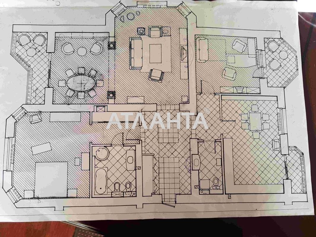 4+-rooms apartment apartment by the address st. Pedagogicheskaya (area 173 m²) - Atlanta.ua - photo 4