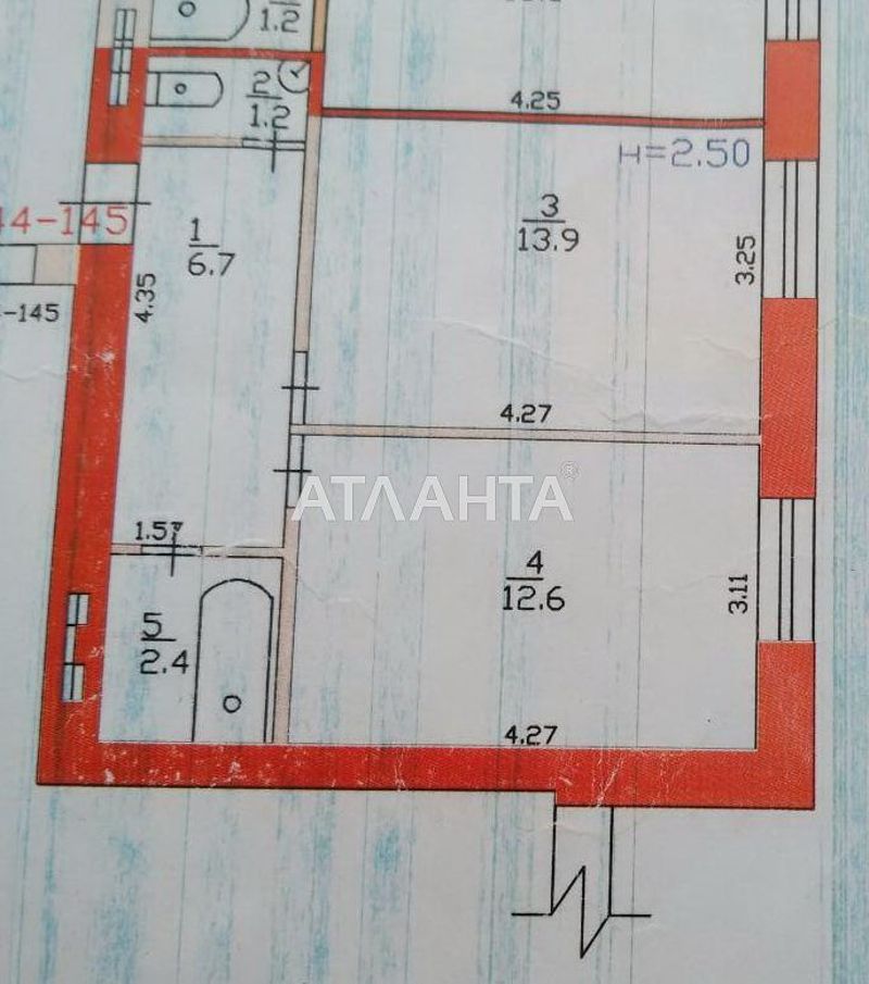 Room in dormitory apartment (area 28,6 m²) - Atlanta.ua - photo 6