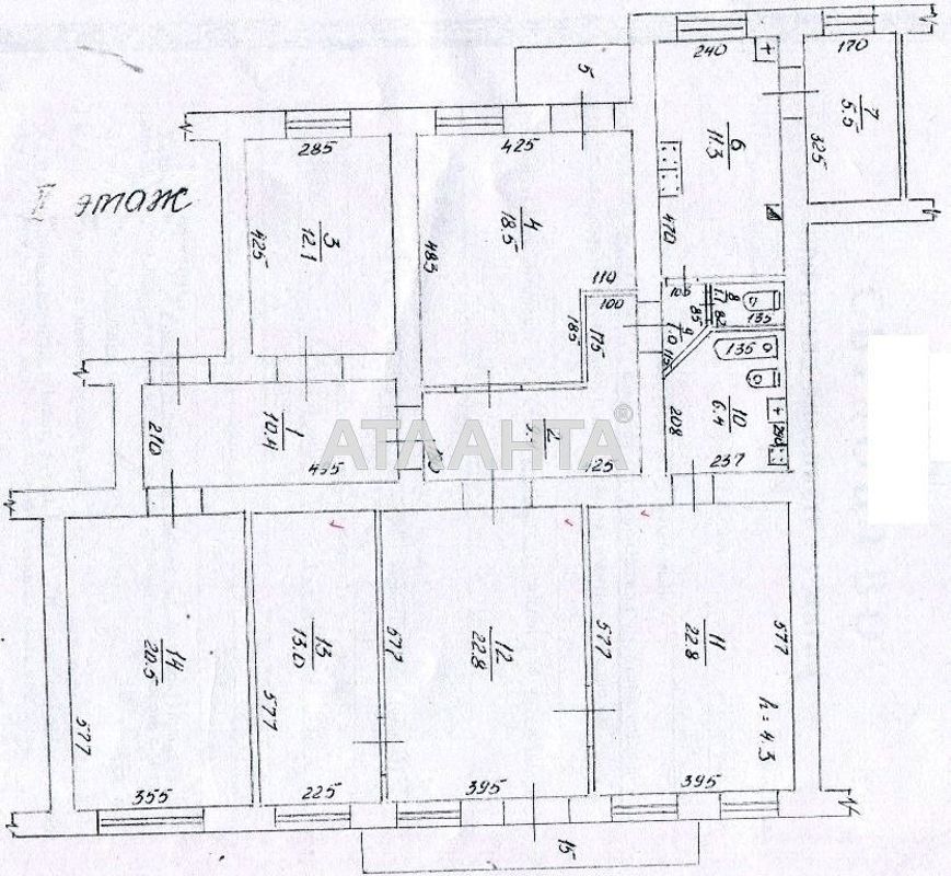 4+-rooms apartment apartment by the address st. Tolstogo lva (area 157,2 m²) - Atlanta.ua - photo 10