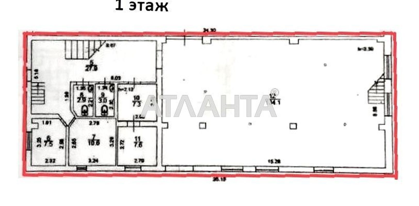 Коммерческая недвижимость по адресу ул. Дальницкая (площадь 740 м²) - Atlanta.ua - фото 9
