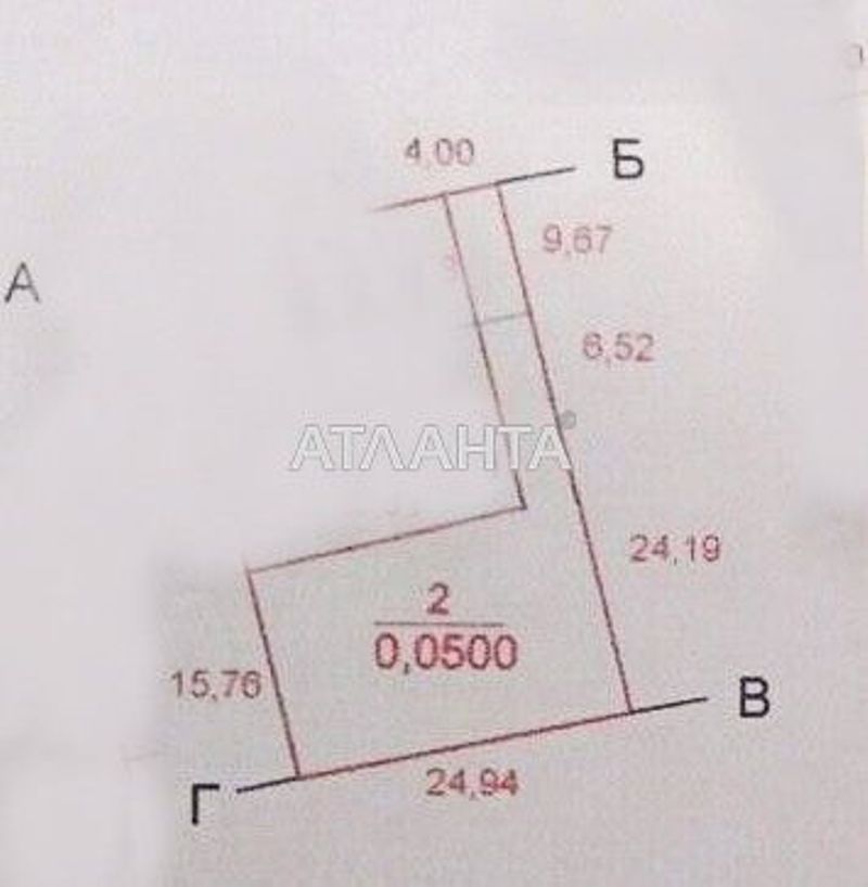 Ділянка за адресою вул. Садова (площа 5 сот) - Atlanta.ua - фото 4