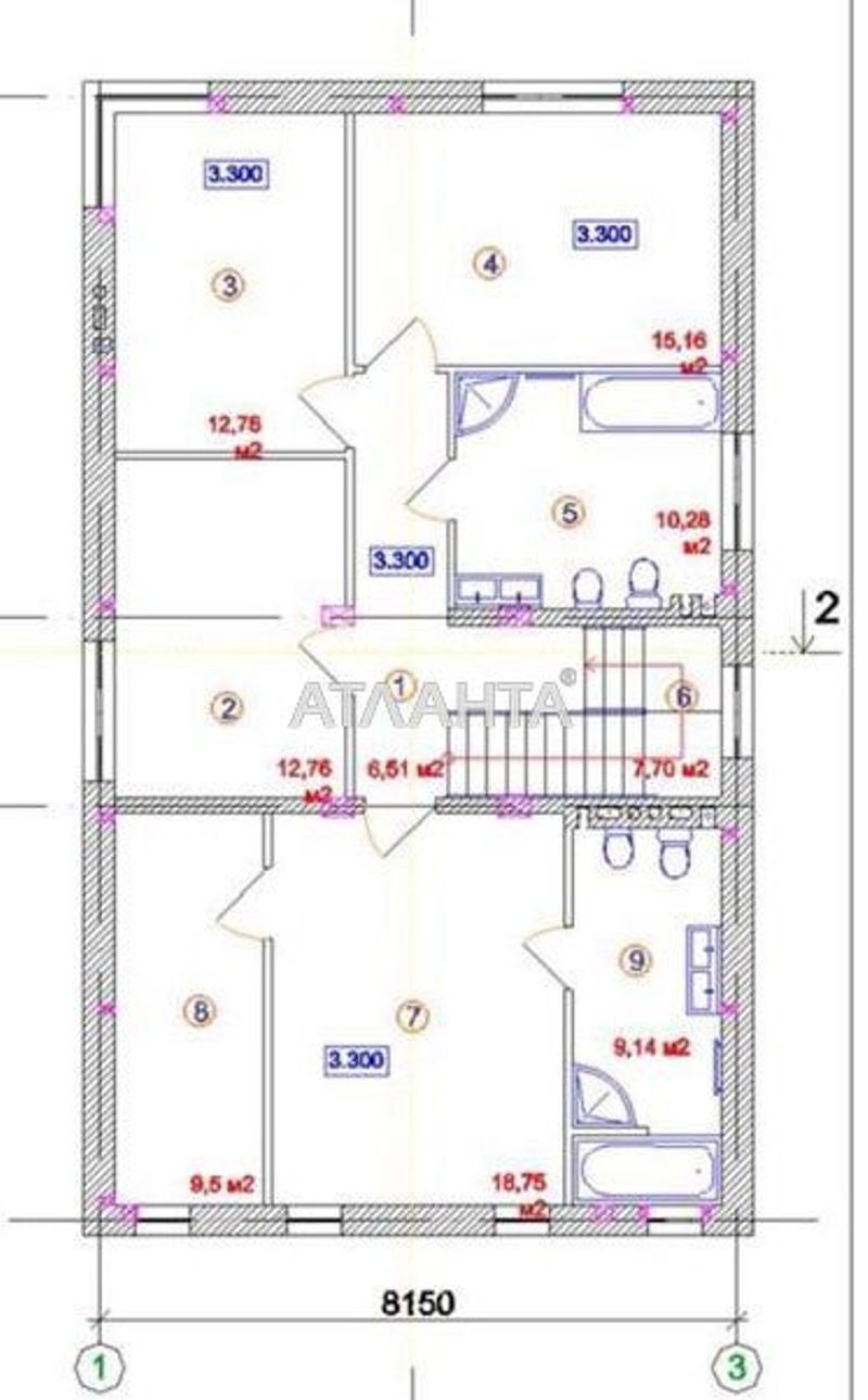 House by the address st. Krymskiy per (area 205 m²) - Atlanta.ua - photo 12