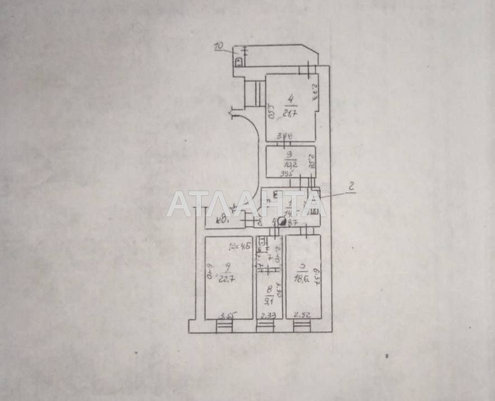 Комунальна квартира за адресою вул. Маразлієвська (площа 35 м²) - Atlanta.ua - фото 5