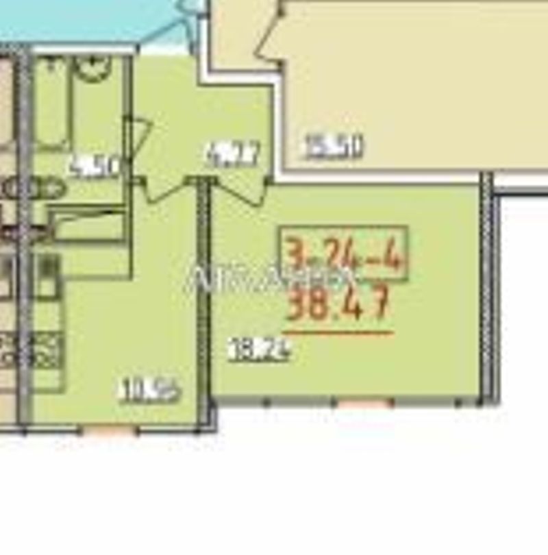 1-кімнатна квартира за адресою вул. Басейна (площа 38,5 м²) - Atlanta.ua - фото 8