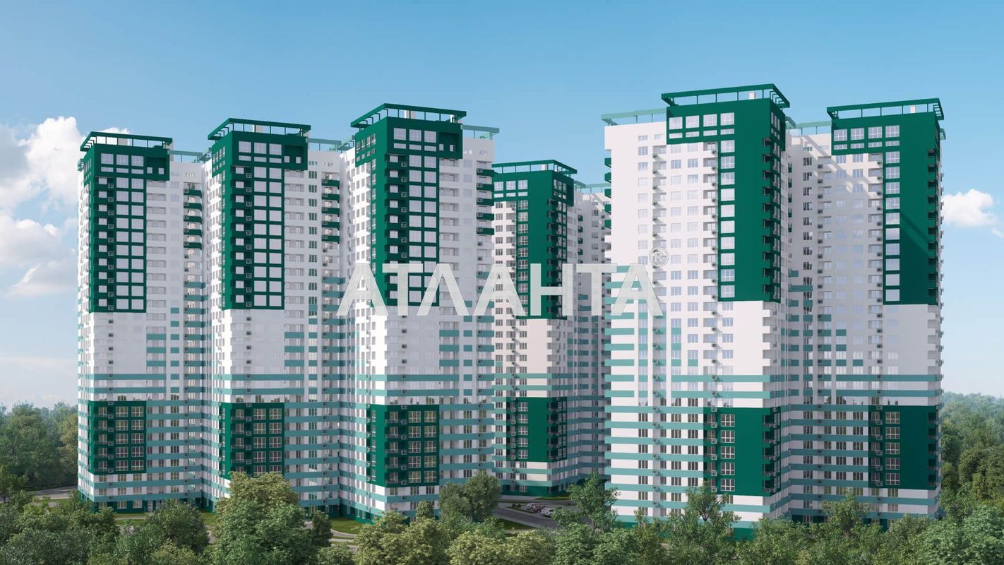 1-кімнатна квартира за адресою вул. Жаботинського (площа 43,2 м²) - Atlanta.ua - фото 4