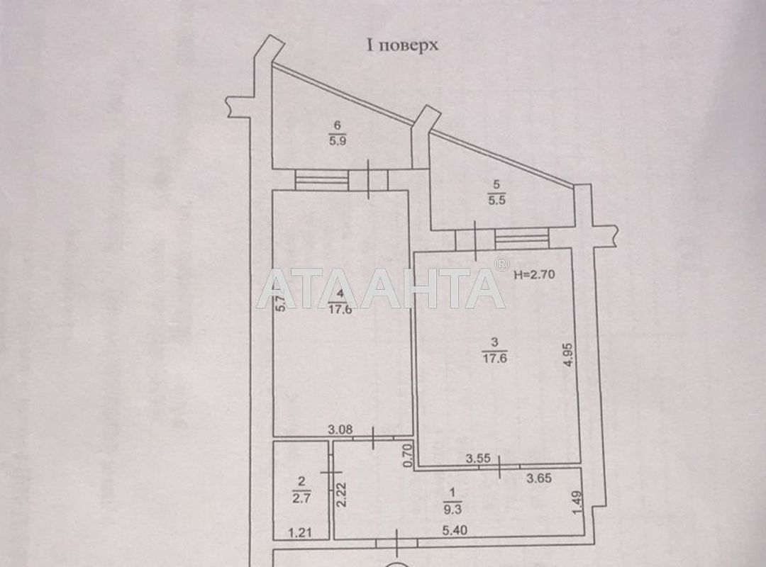 1-кімнатна квартира за адресою Іспанський пров. (площа 58,6 м²) - Atlanta.ua - фото 4