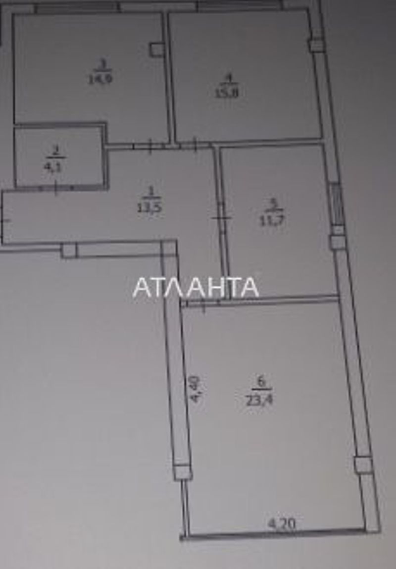 3-rooms apartment apartment by the address st. Parusnaya Geroev Stalingrada (area 84 m²) - Atlanta.ua - photo 5