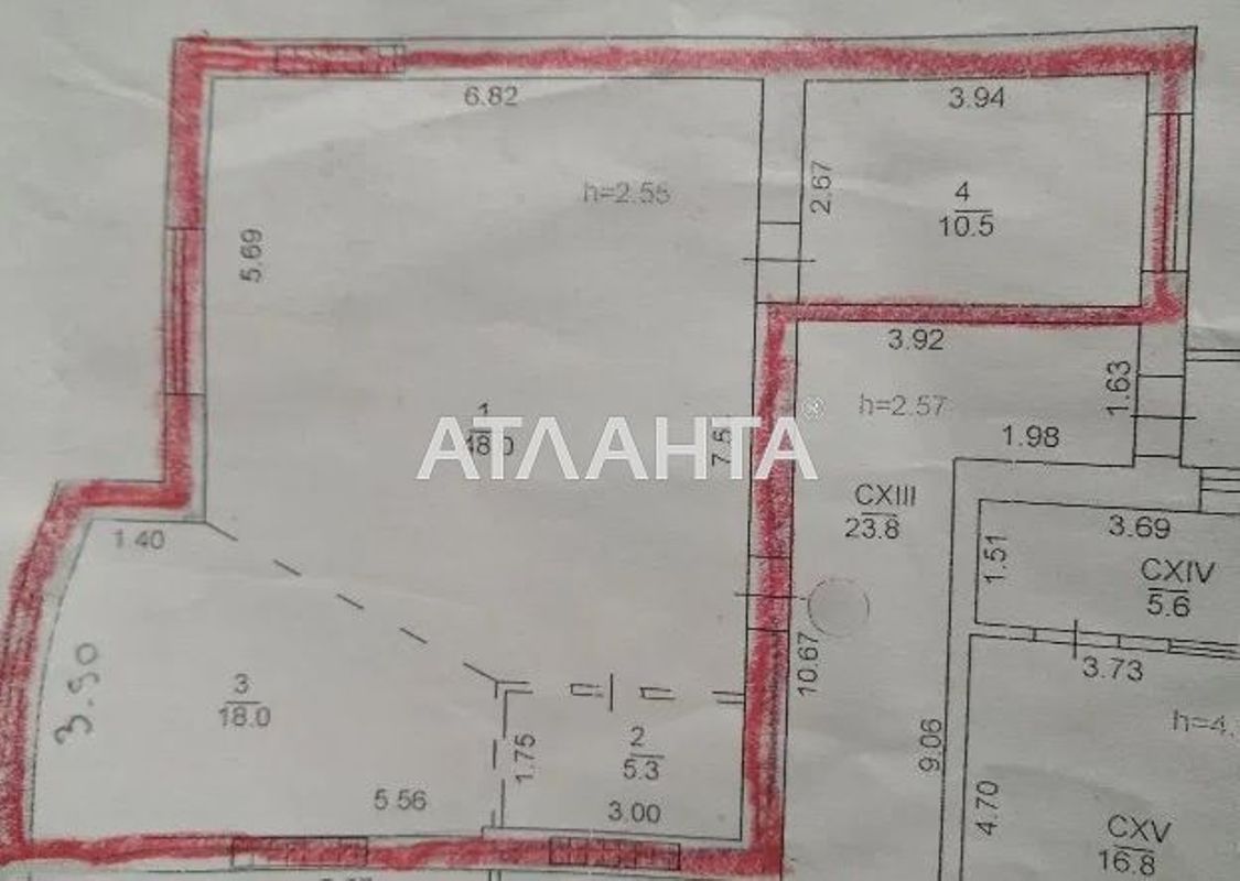 2-комнатная квартира по адресу ул. Парусная (площадь 81,8 м²) - Atlanta.ua - фото 2