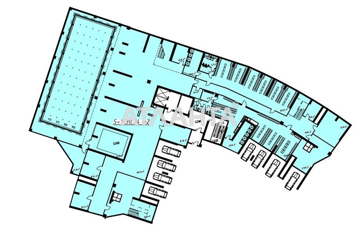 Коммерческая недвижимость по адресу Курортный пер. (площадь 2152 м²) - Atlanta.ua - фото 6