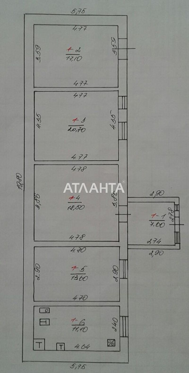 Дом (площадь 88,6 м²) - Atlanta.ua - фото 13