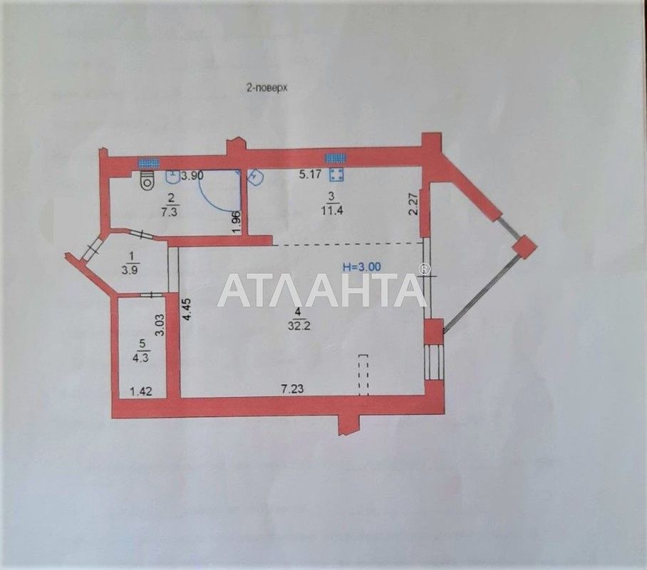 1-room apartment apartment by the address st. Parusnaya Geroev Stalingrada (area 70 m²) - Atlanta.ua - photo 7