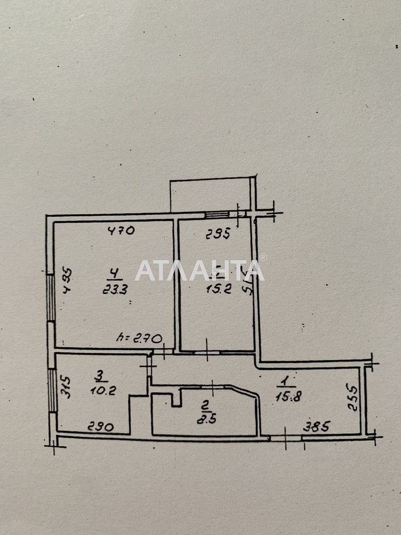 2-rooms apartment apartment by the address st. Genuezskaya (area 74,2 m²) - Atlanta.ua - photo 4
