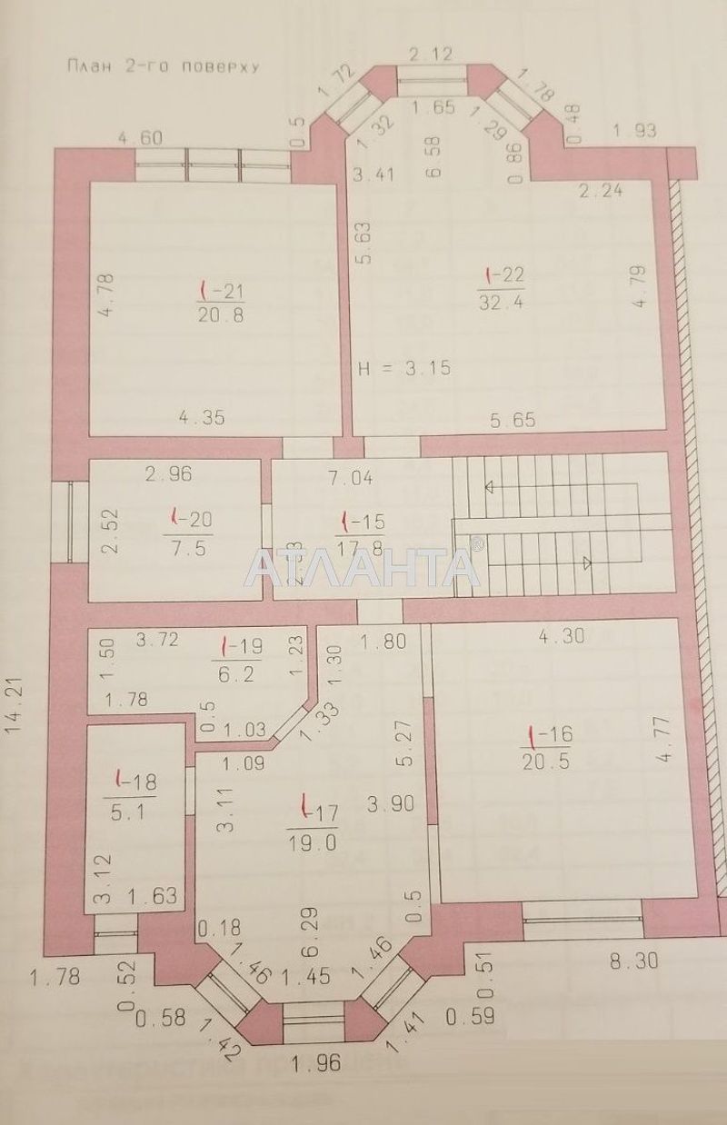 Дом по адресу ул. Центральная (площадь 400 м²) - Atlanta.ua - фото 14