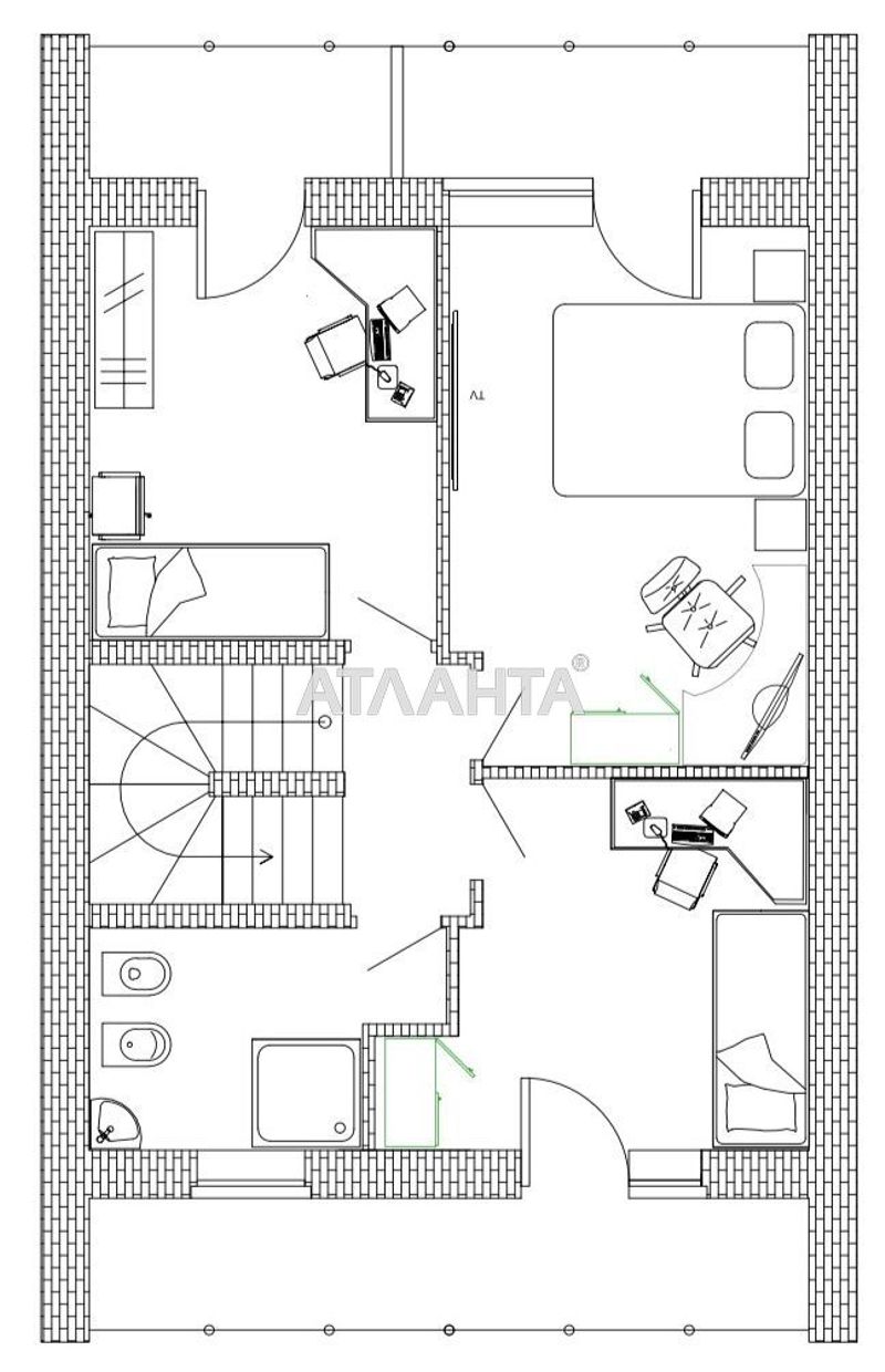 House by the address st. Yablonevaya (area 96 m²) - Atlanta.ua - photo 9