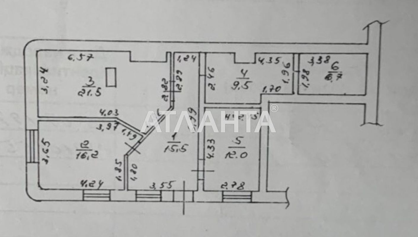 Коммерческая недвижимость по адресу Добровольского пр. (площадь 81,4 м²) - Atlanta.ua - фото 3