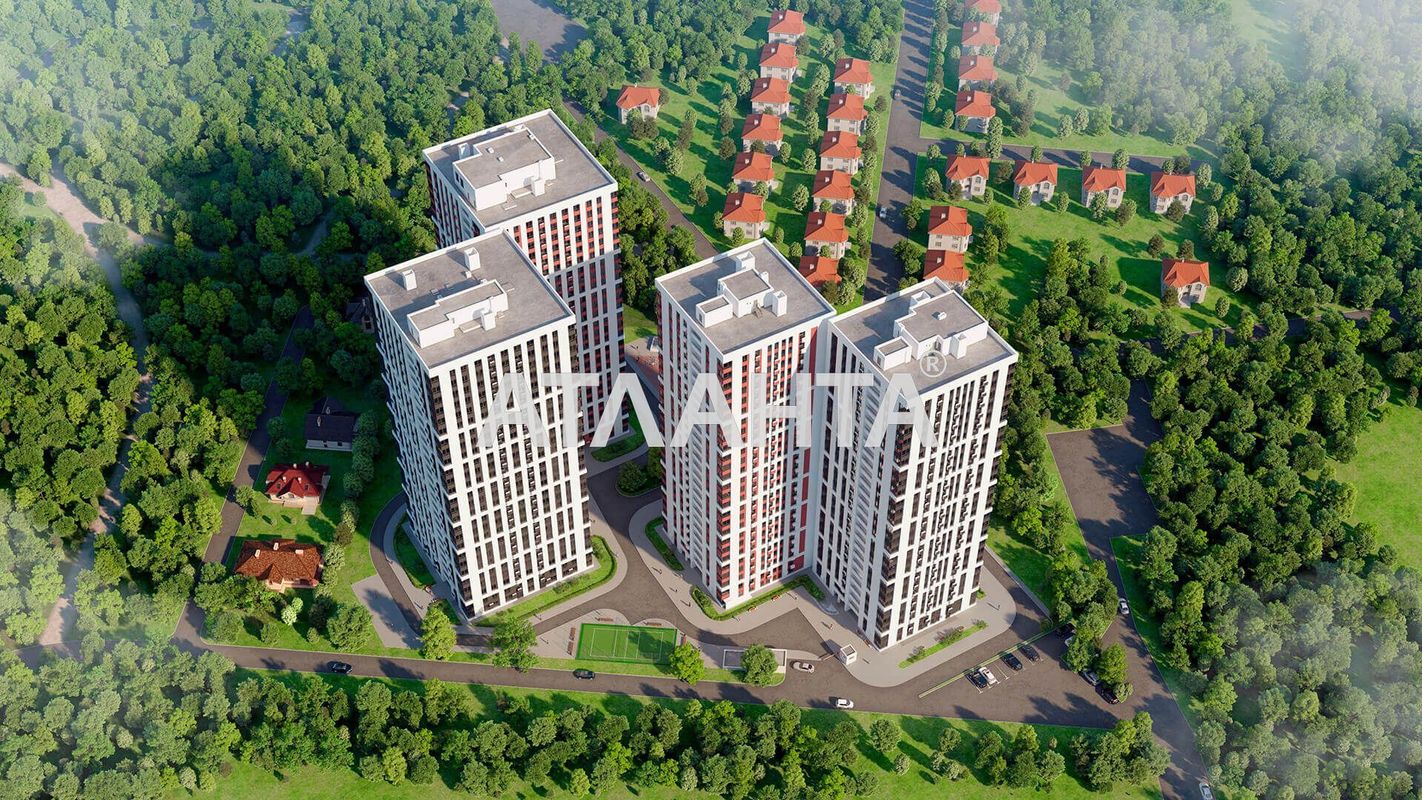 1-кімнатна квартира за адресою вул. Гагарінське плато (площа 38,1 м²) - Atlanta.ua - фото 3