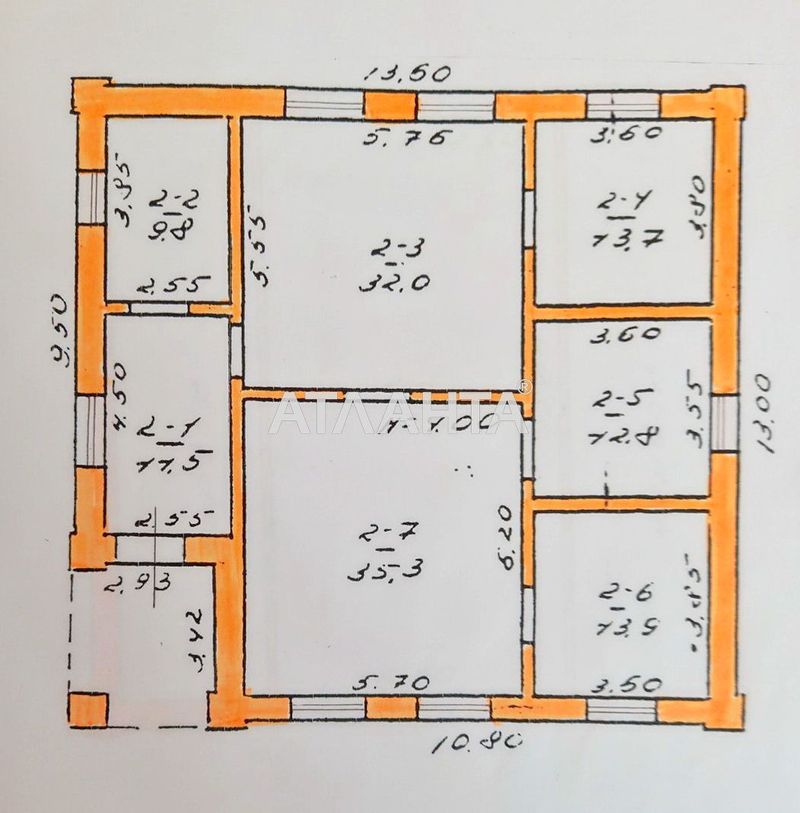 Будинок за адресою вул. Разіна степана (площа 280 м²) - Atlanta.ua - фото 27