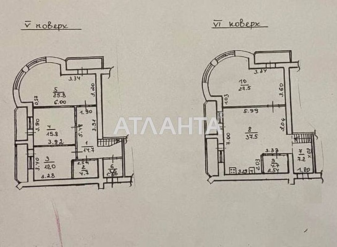Многокомнатная квартира по адресу ул. Вильямса ак. (площадь 164,3 м²) - Atlanta.ua - фото 17