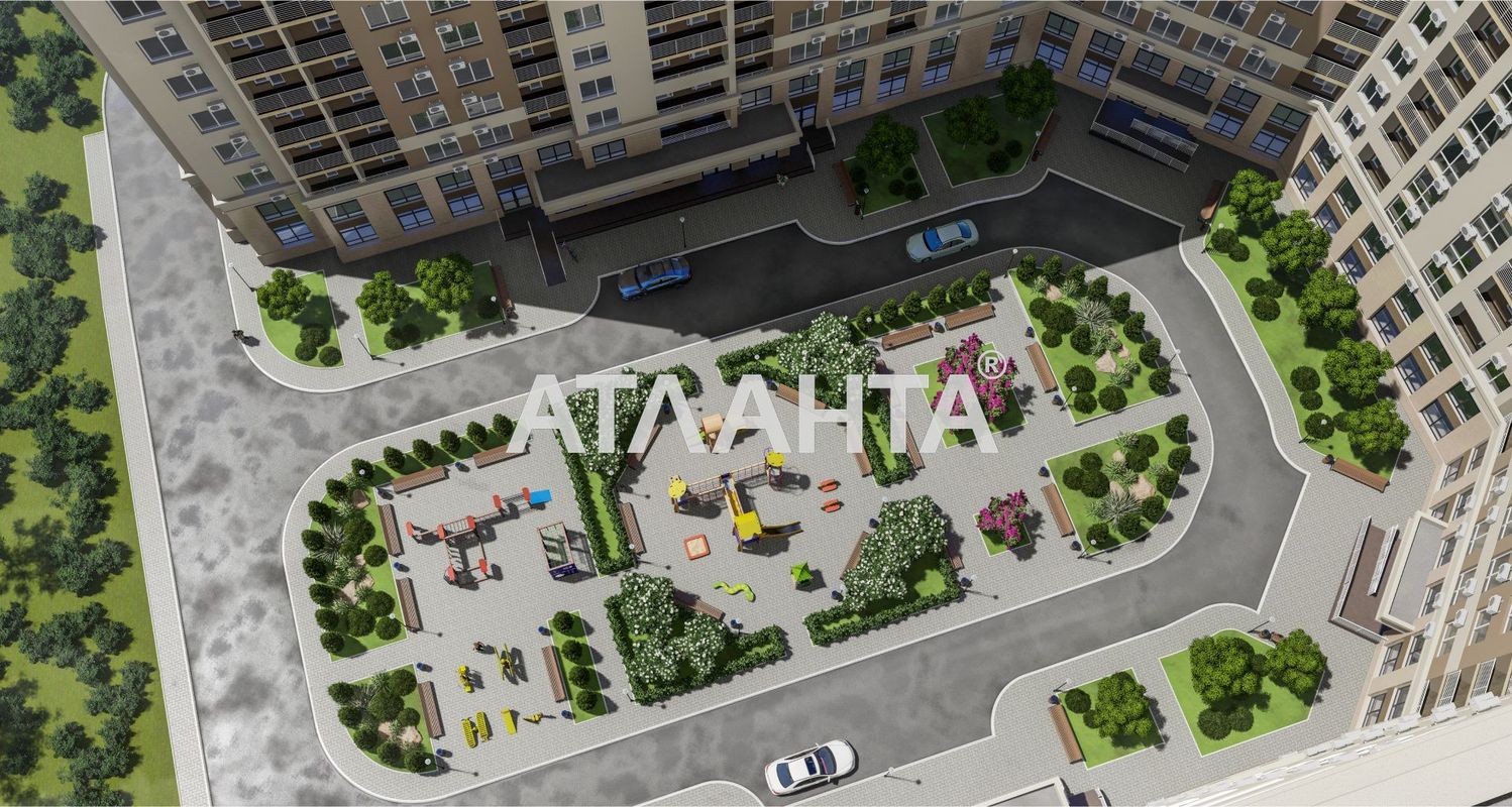 1-room apartment apartment by the address st. Glushko ak pr Dimitrova pr (area 42,9 m²) - Atlanta.ua - photo 3