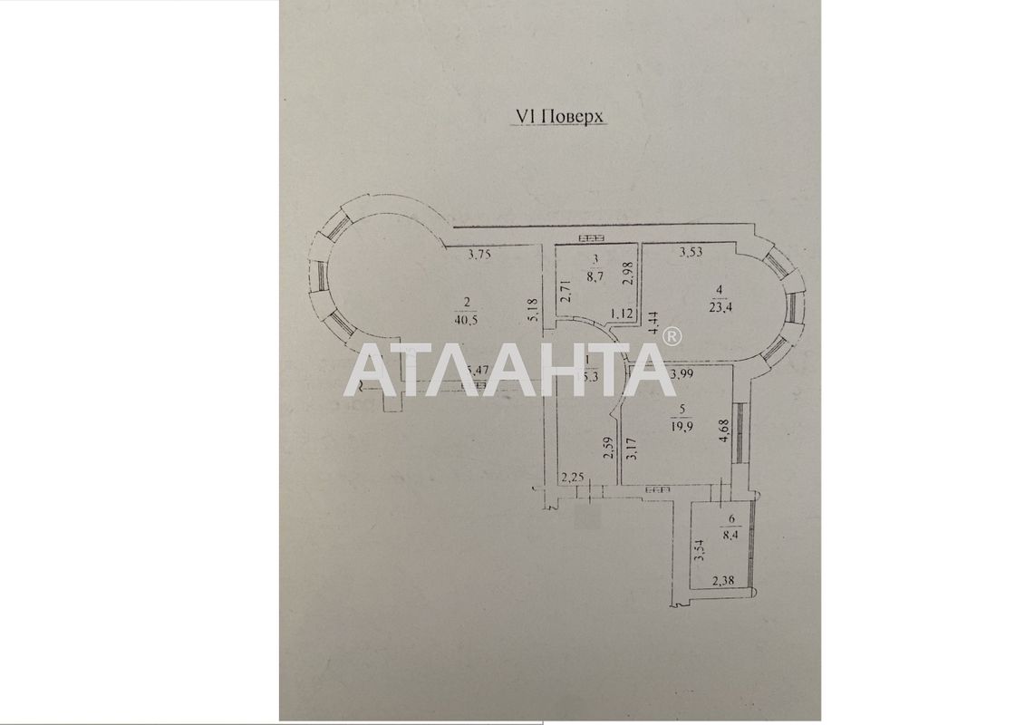 2-rooms apartment apartment by the address st. Karkashadze per Kirpichnyy per (area 116 m²) - Atlanta.ua - photo 4