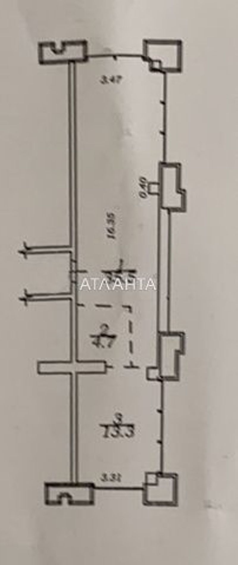 1-комнатная квартира по адресу ул. Гоголя (площадь 54 м²) - Atlanta.ua - фото 7