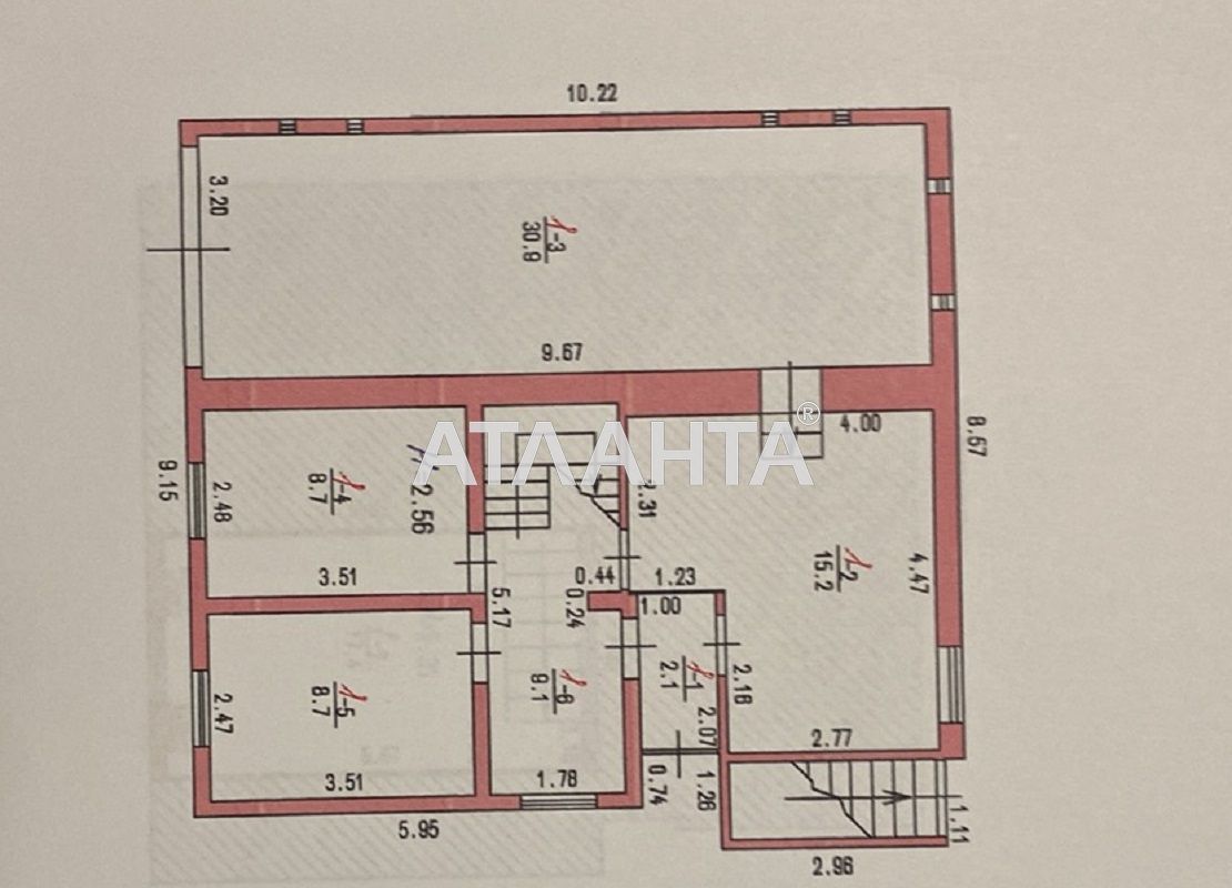 Будинок за адресою вул. Перемоги (площа 111,5 м²) - Atlanta.ua - фото 2