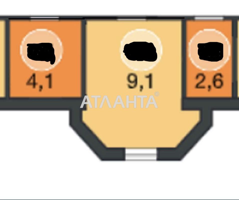 Коммерческая недвижимость по адресу ул. Паустовского (площадь 2,6 м²) - Atlanta.ua - фото 3