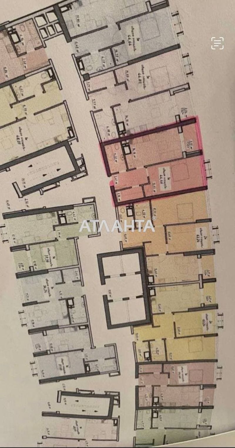 1-room apartment apartment by the address st. Kurortnyy per (area 44,7 m²) - Atlanta.ua - photo 4
