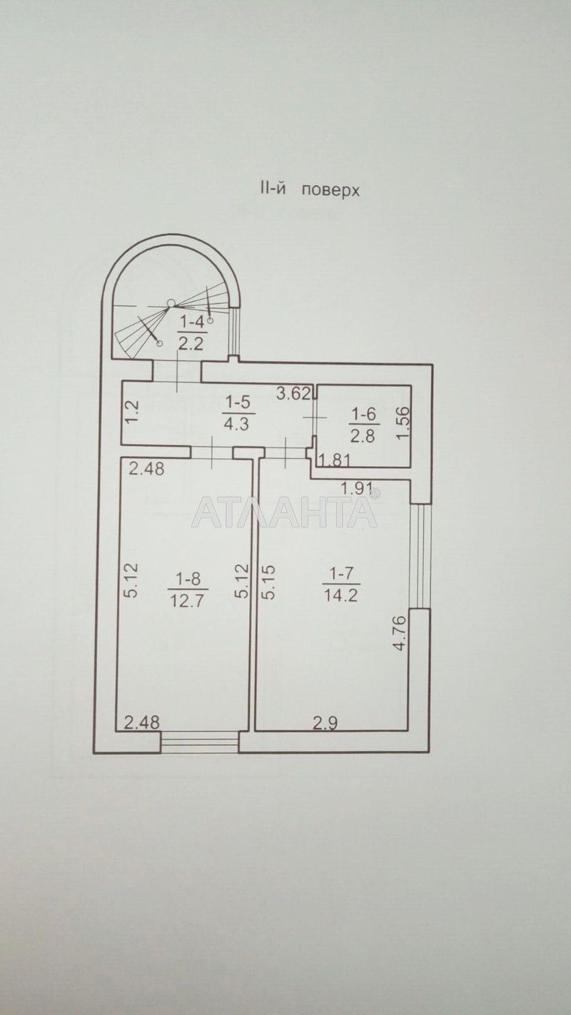 House by the address st. Chernomorskaya dor 2 (area 106,1 m²) - Atlanta.ua - photo 10