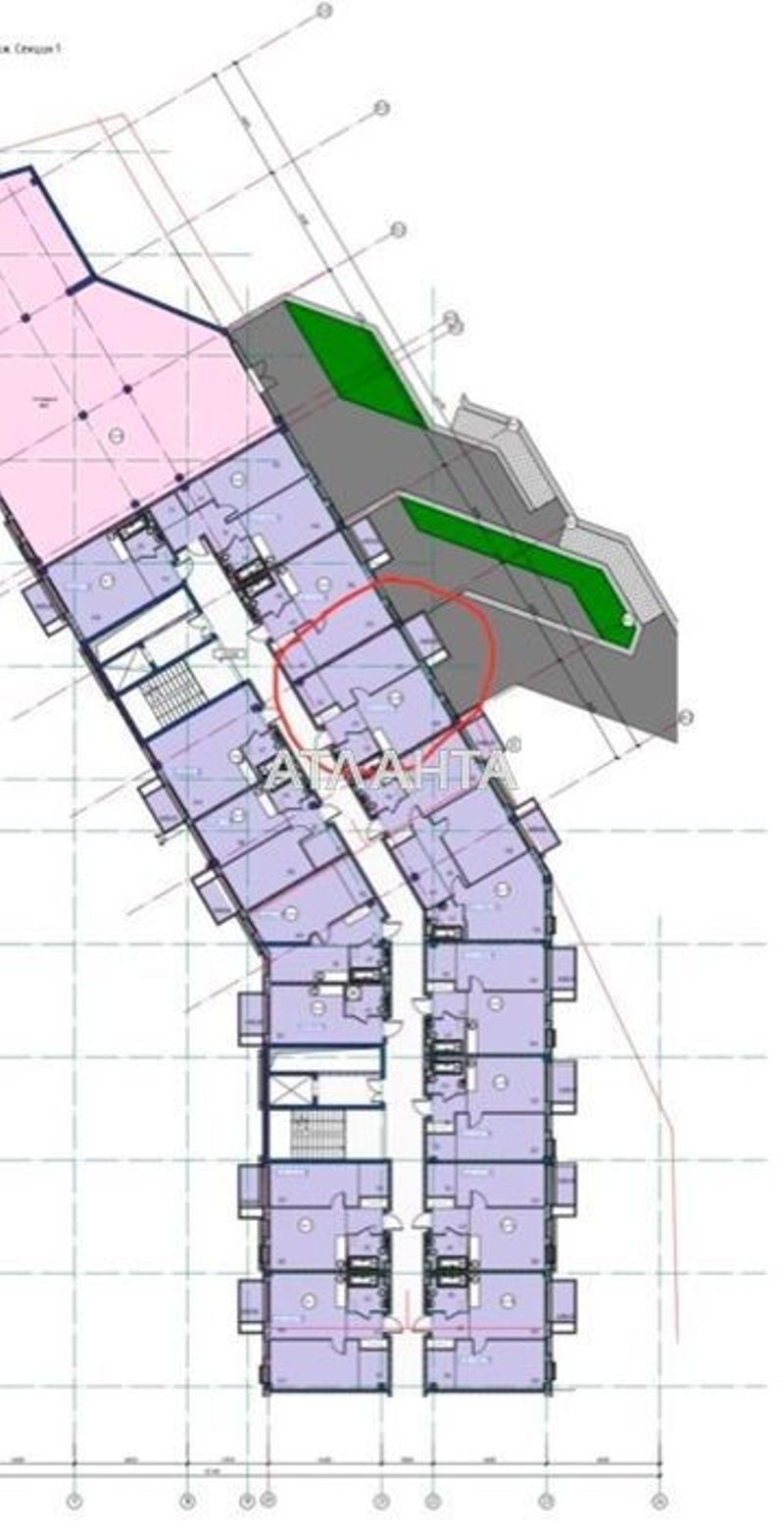 1-комнатная квартира по адресу ул. Приморская (площадь 44,5 м²) - Atlanta.ua - фото 5