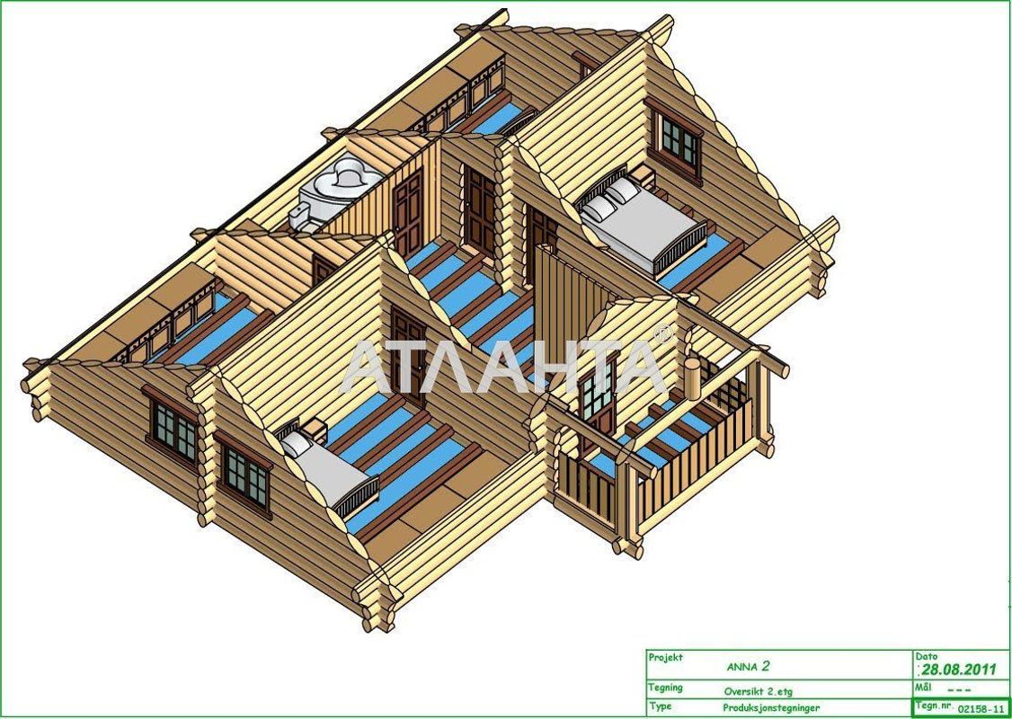 House (area 168,2 m²) - Atlanta.ua - photo 31