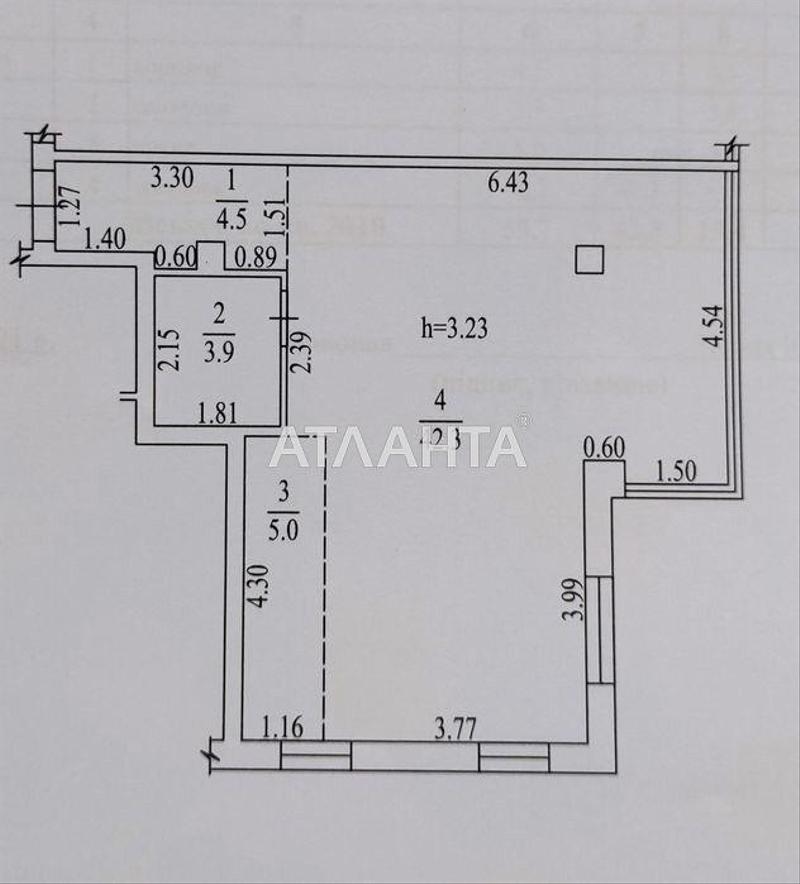 1-room apartment apartment by the address st. Severnaya (area 54 m²) - Atlanta.ua - photo 2