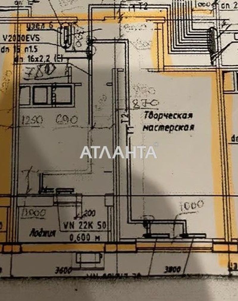 1-комнатная квартира по адресу ул. Варненская (площадь 45,9 м²) - Atlanta.ua - фото 4