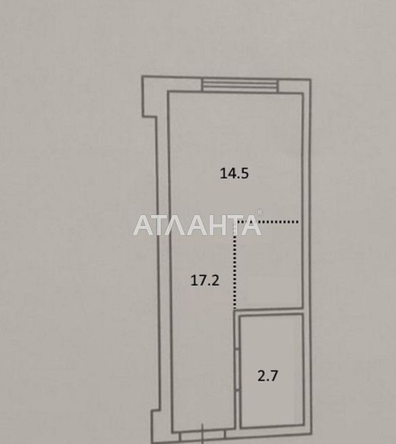 1-room apartment apartment by the address st. Borovskogo Nikolaya (area 17,3 m²) - Atlanta.ua - photo 8