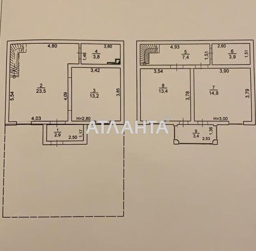 3-комнатная квартира по адресу ул. Дача Ковалевского (площадь 90 м²) - Atlanta.ua - фото 26