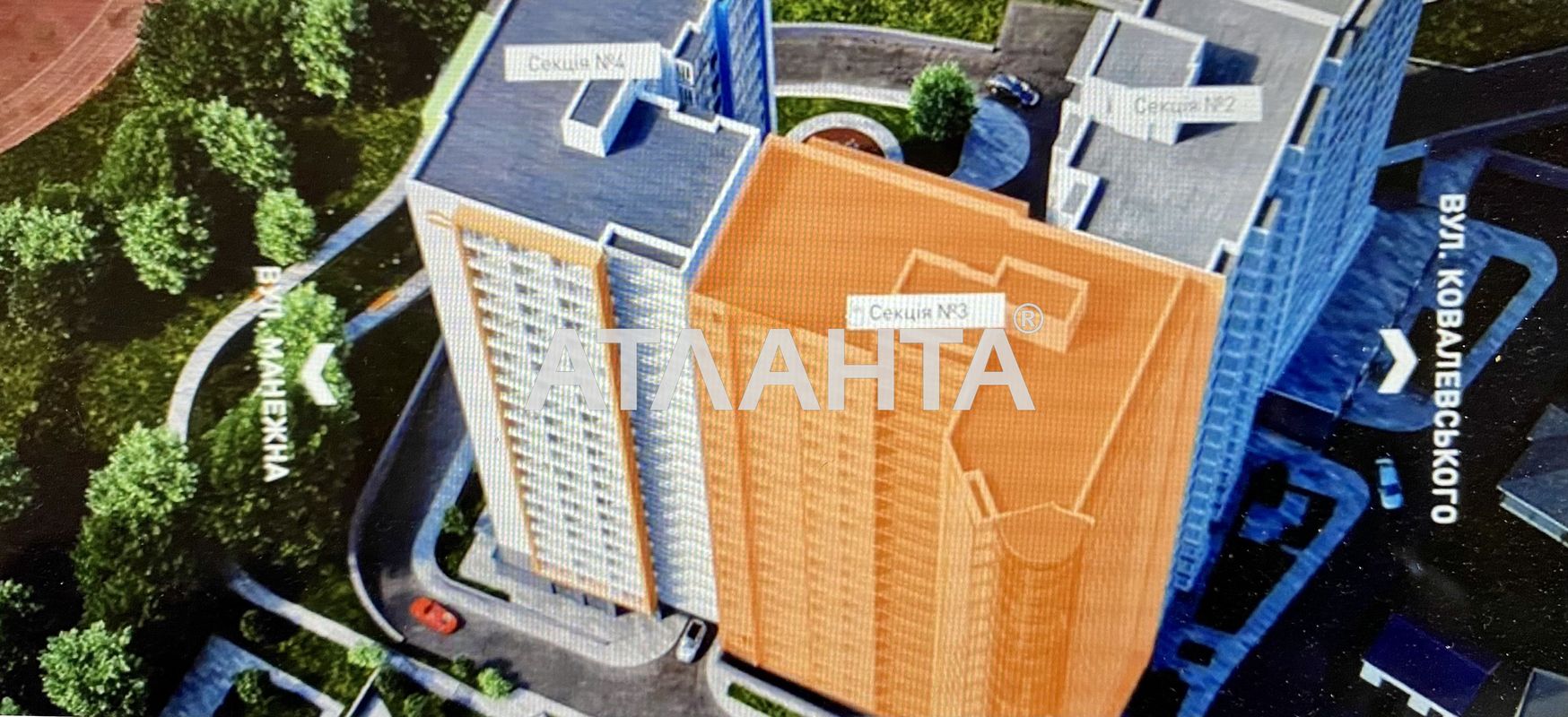 1-room apartment apartment by the address st. Pishonovskaya (area 36 m²) - Atlanta.ua - photo 2