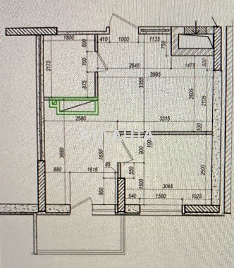 1-room apartment apartment by the address st. Pishonovskaya (area 36 m²) - Atlanta.ua - photo 4