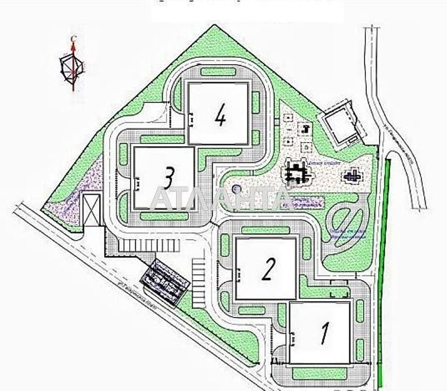 1-кімнатна квартира за адресою вул. Гагарінське плато (площа 45,8 м²) - Atlanta.ua - фото 5