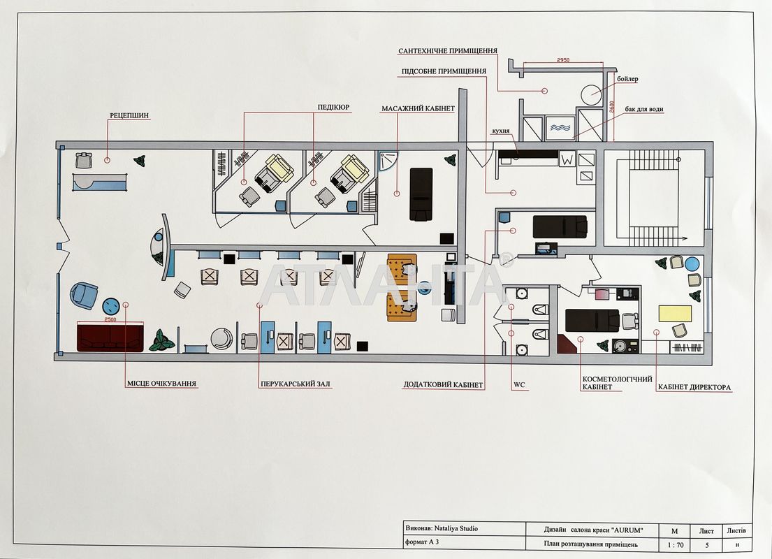 Комерційна нерухомість за адресою Аркадіївський пров. (площа 170 м²) - Atlanta.ua - фото 7