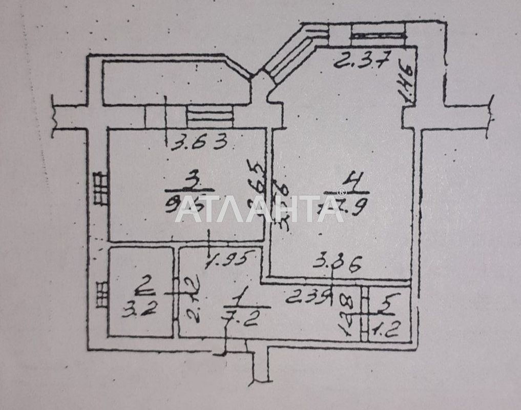 1-room apartment apartment by the address st. Vysotskogo (area 40 m²) - Atlanta.ua - photo 7