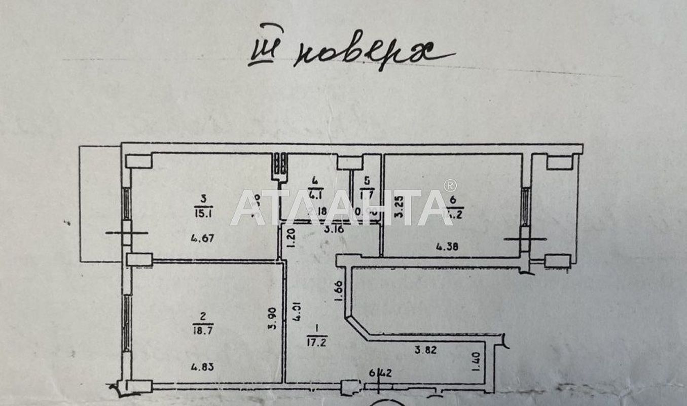 2-комнатная квартира по адресу ул. Сахарова (площадь 83 м²) - Atlanta.ua - фото 27