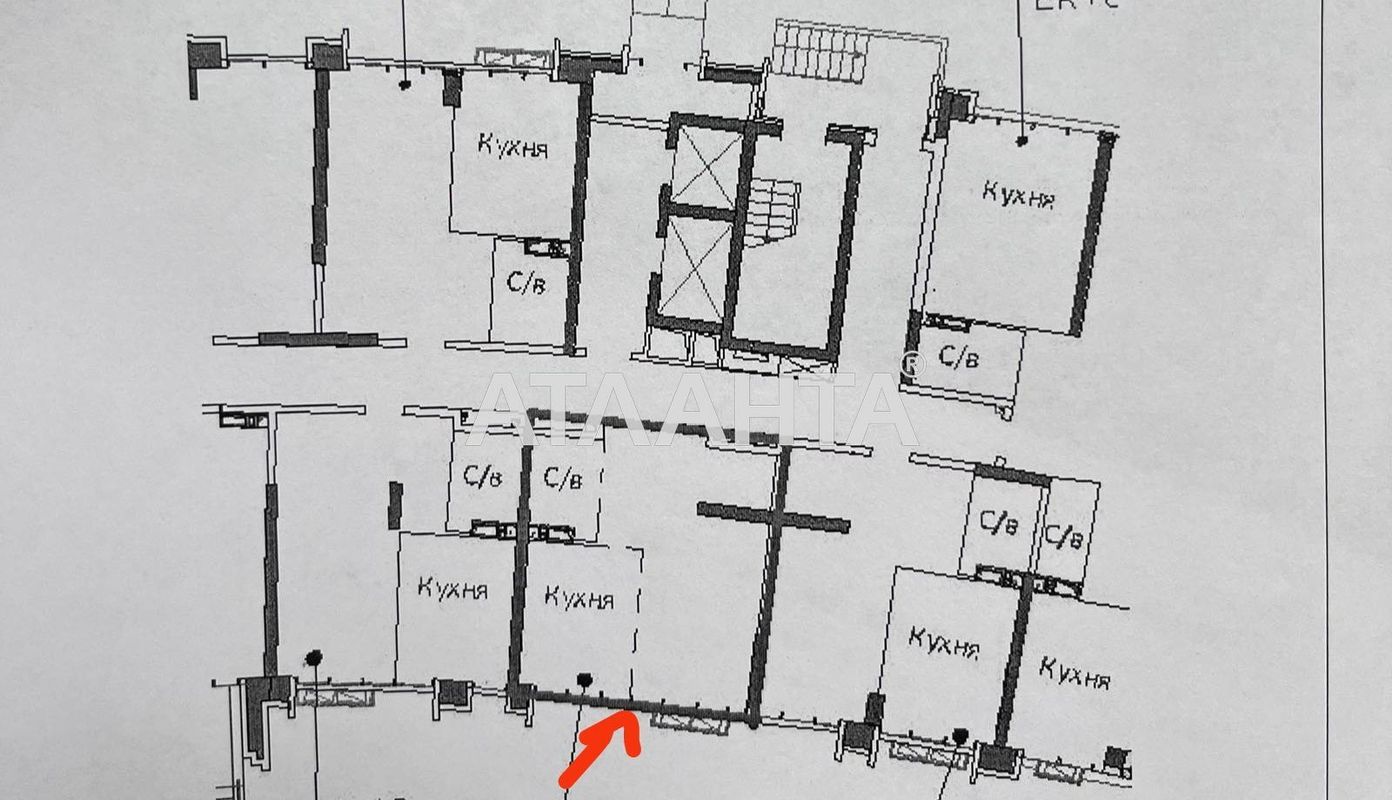 1-комнатная квартира по адресу ул. Гоголя (площадь 43 м²) - Atlanta.ua - фото 2