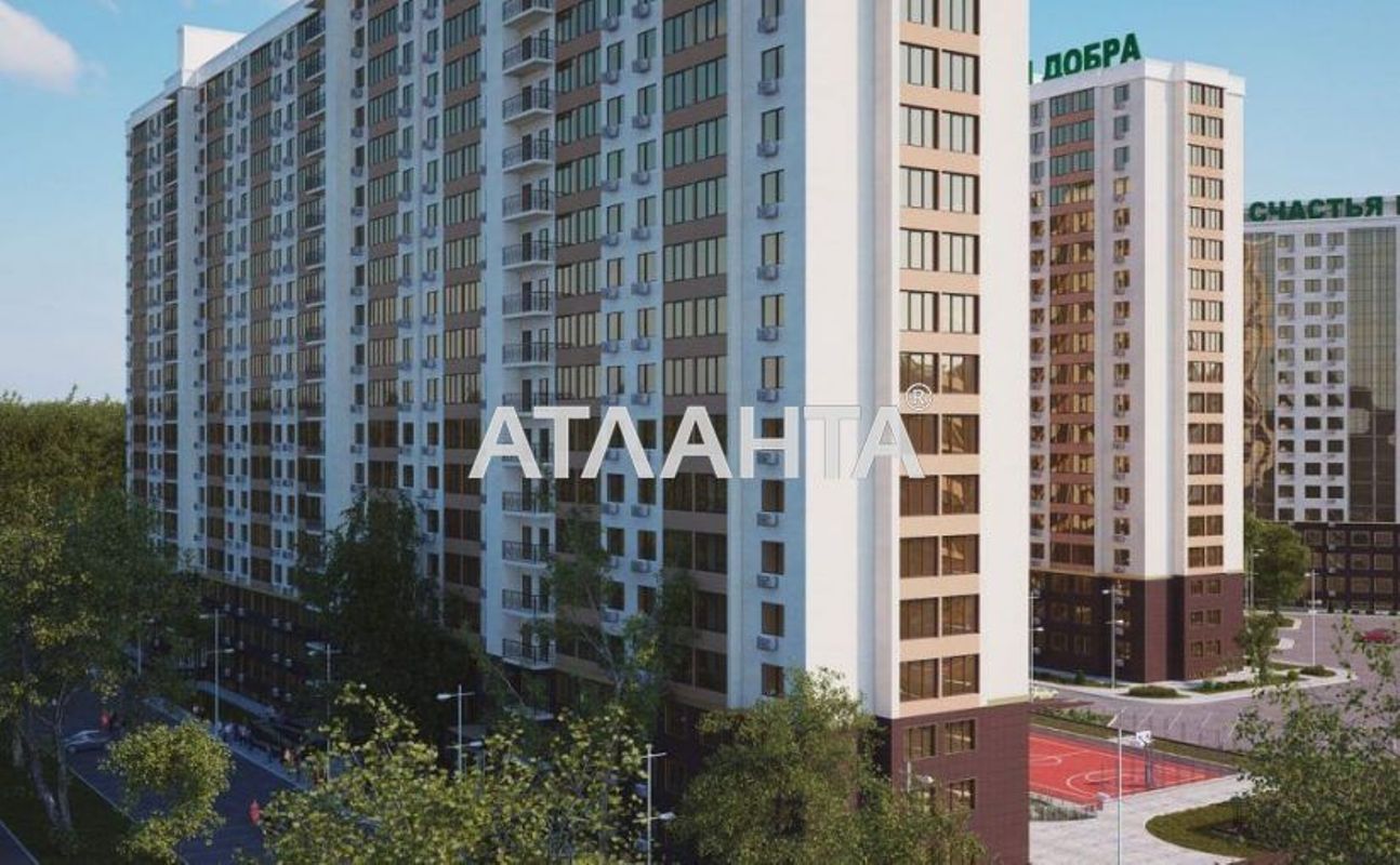 1-комнатная квартира по адресу ул. Жемчужная (площадь 43,7 м²) - Atlanta.ua - фото 11