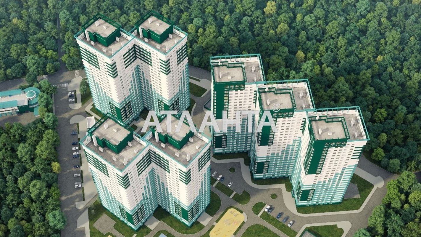 2-rooms apartment apartment by the address st. Zhabotinskogo Proletarskaya (area 61,8 m²) - Atlanta.ua