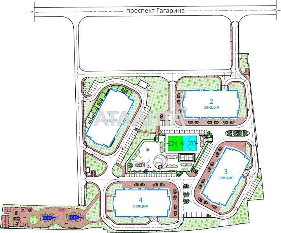 Коммерческая недвижимость по адресу Гагарина пр. (площадь 55,7 м²) - Atlanta.ua - фото 4