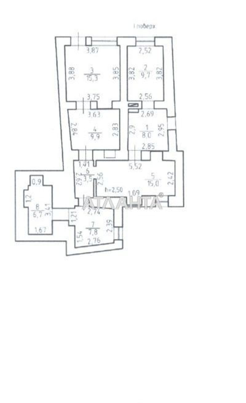 Многокомнатная квартира по адресу ул. Старопортофранковская (площадь 76 м²) - Atlanta.ua - фото 3
